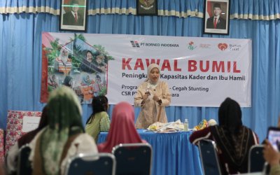 PT Borneo Indobara & Rumah Zakat Cegah Stunting di Tanah Bumbu