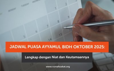 Jadwal Puasa Ayyamul Bidh Oktober 2025: Lengkap dengan Niat dan Keutamaannya