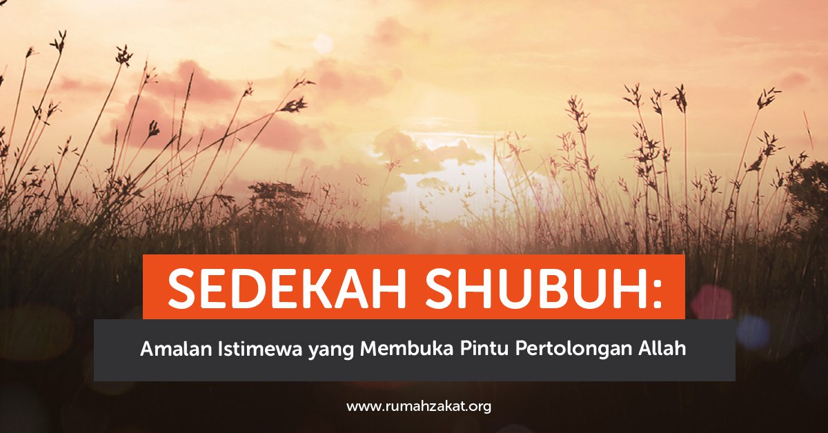 Sedekah Subuh di masjid setelah salat Subuh
