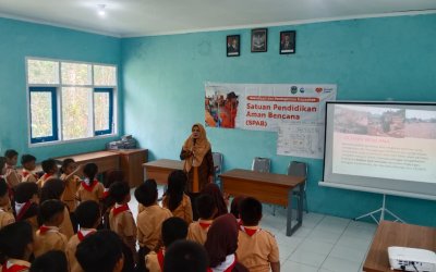 Rumah Zakat Dorong Sekolah Tangguh Bencana lewat Pengimbasan di SDN 3 Pagerejo