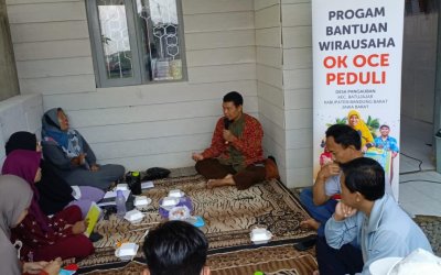 Rumah Zakat dan OK OCE Peduli Berdayakan UMKM Lewat Program Wirausaha Berkah