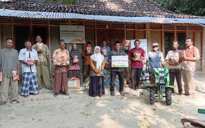 Peduli Petani, Rumah Zakat Serahkan Bantuan Modal Usaha Tani Berdaya Wilayah Triwidadi