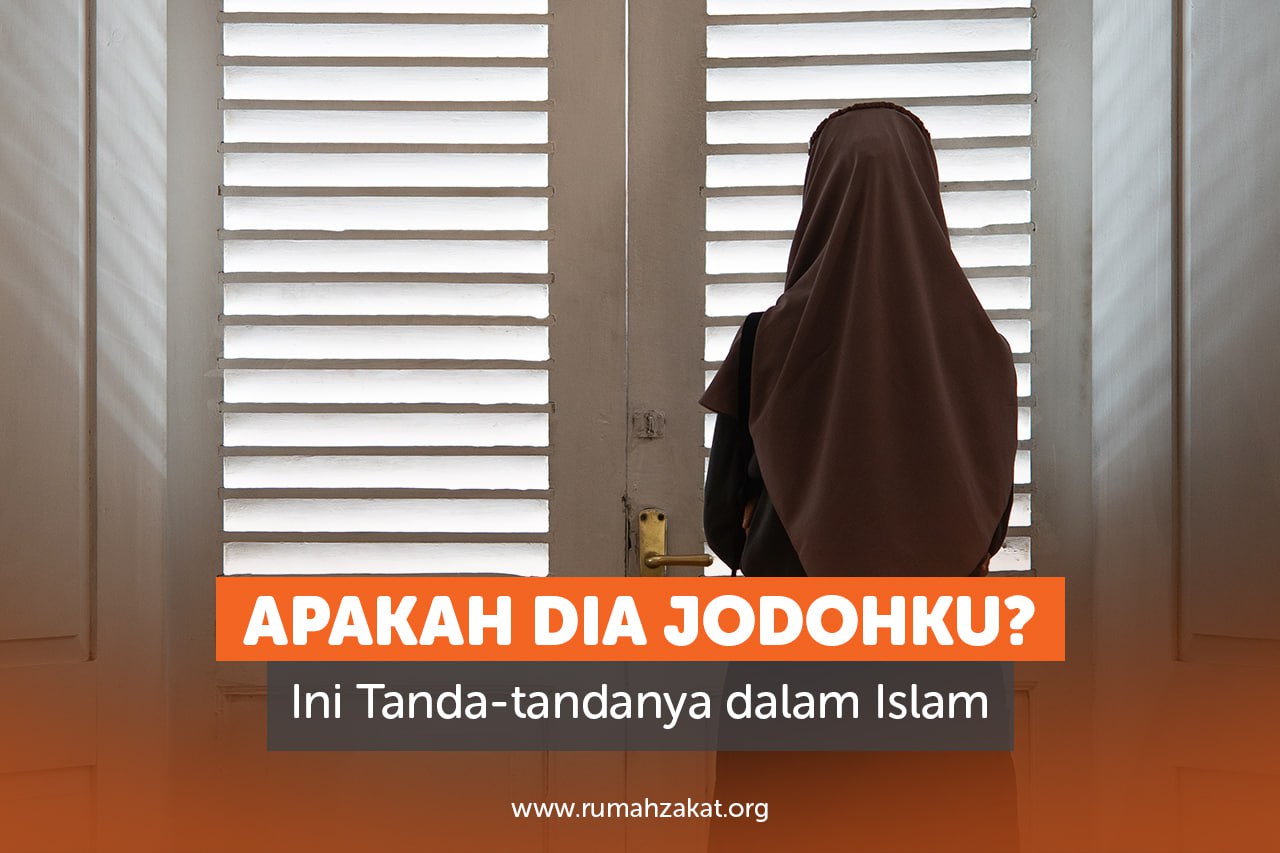 Ilustrasi hati yang tenang bersama pasangan tanda jodoh menurut Islam