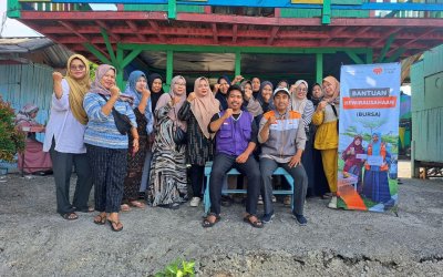 Rumah Zakat Berikan Edukasi Wirausaha bagi UMKM Binaan di Desa Berdaya Rawa Arum