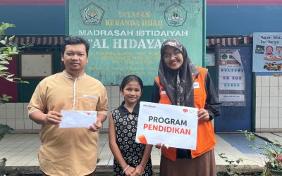 Bantuan Pendidikan Rumah Zakat Lunasi Tunggakan Sekolah Nur di Tangerang Selatan