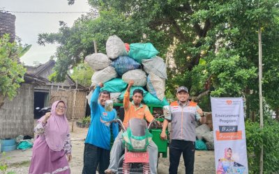 Rumah Zakat Dukung Program Satu Desa Satu Bank Sampah di Bojonegoro