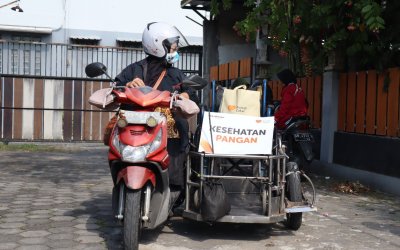 Rumah Zakat Salurkan Bantuan Sembako untuk Komunitas Disabilitas Perempuan di Yogyakarta
