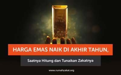 Harga Emas Naik di Akhir Tahun, Saatnya Hitung dan Tunaikan Zakatnya
