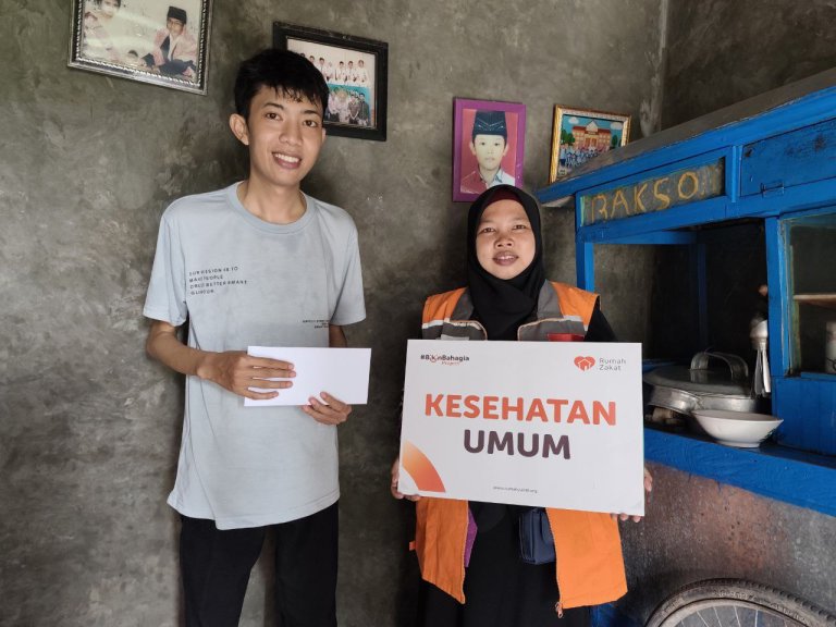 Rumah Zakat Berikan Bantuan Kesehatan untuk Pandu, Pejuang Penyakit Paru dan Jantung