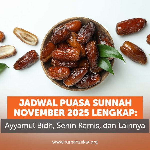 Kalender Puasa Sunnah November 2025 lengkap dengan tanggal Ayyamul Bidh.