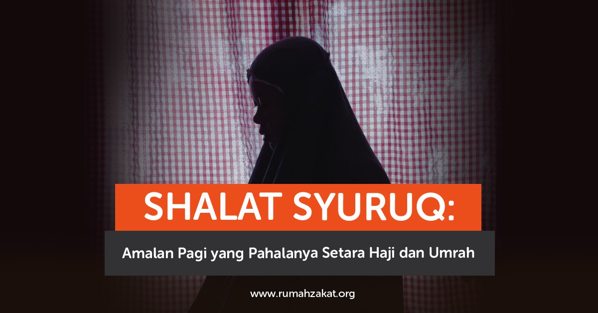 Ilustrasi umat Islam melaksanakan shalat Syuruq di pagi hari.