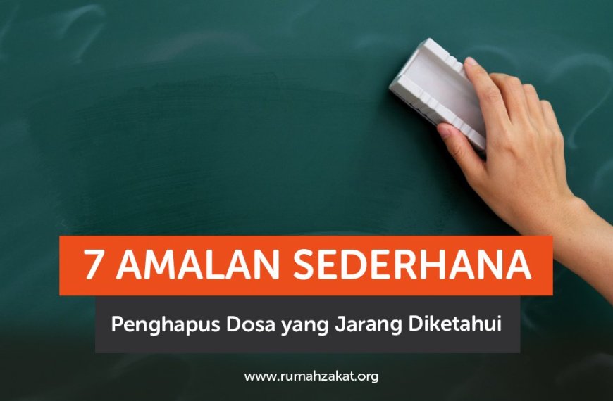 ilustrasi amalan penghapus dosa dalam kehidupan sehari-hari.