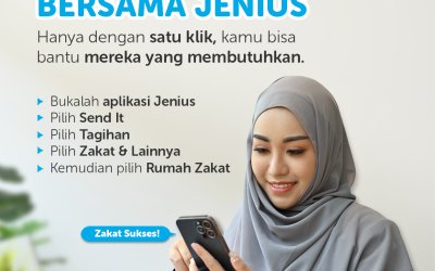 Kirim Kebahagiaan Bersama Jenius