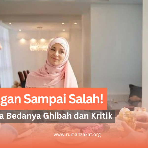 perbedaan ghibah dan kritik