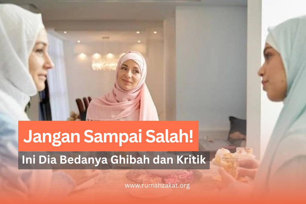 perbedaan ghibah dan kritik
