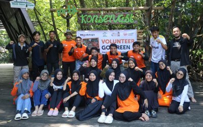 Rumah Bakau Jayapura Bersama Rumah Zakat Bersihkan Lingkungan Hutan Adat Papua