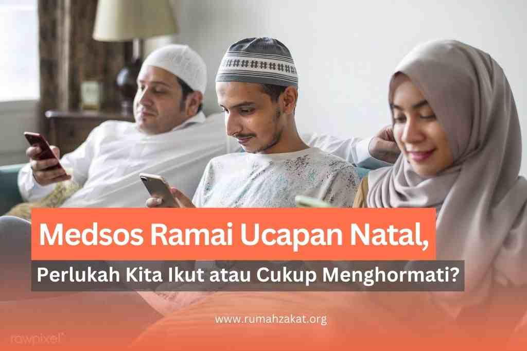 ucapan natal di medsos
