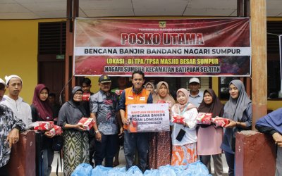 Bantuan Banjir Singgalang: Bank Jago dan Rumah Zakat Salurkan 600 Porsi Makanan Siap Saji