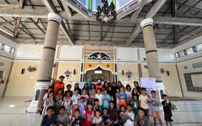 Tumbuhkan Kembali Semangat Anak Pengungsi, Rumah Zakat Bersama Tuqba Gelar Layanan Psikososial di Aceh Utara