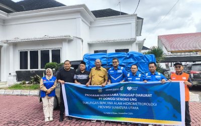 PT Donggi Senoro LNG Bersama Rumah Zakat Salurkan 100 Paket Hygiene Kit untuk Warga Terdampak Banjir di Besitang