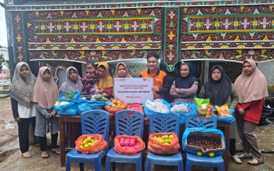 Tigalapan Sukses Indonesia dan Rumah Zakat Distribusikan Bantuan Dapur Umum untuk Penyintas X Koto
