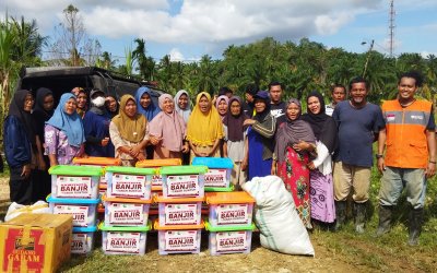 IREACH Malaysia dan Rumah Zakat Salurkan Bantuan Pascabanjir di Aceh Tamiang