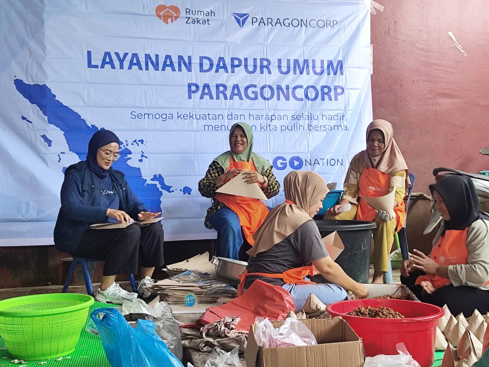 banjir Aceh Tamiang dapur umum Paragon Corp Rumah Zakat