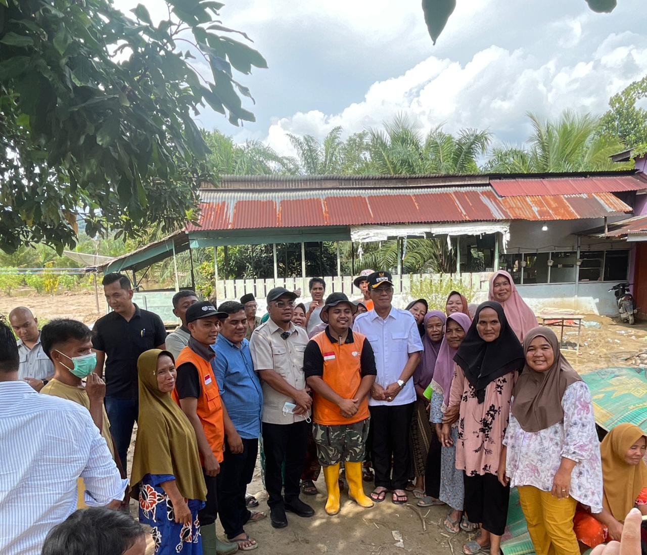 penyaluran daging sapi oleh relawan