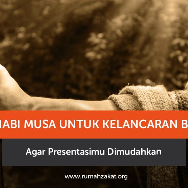 Ilustrasi doa Nabi Musa untuk kelancaran bicara sebelum presentasi