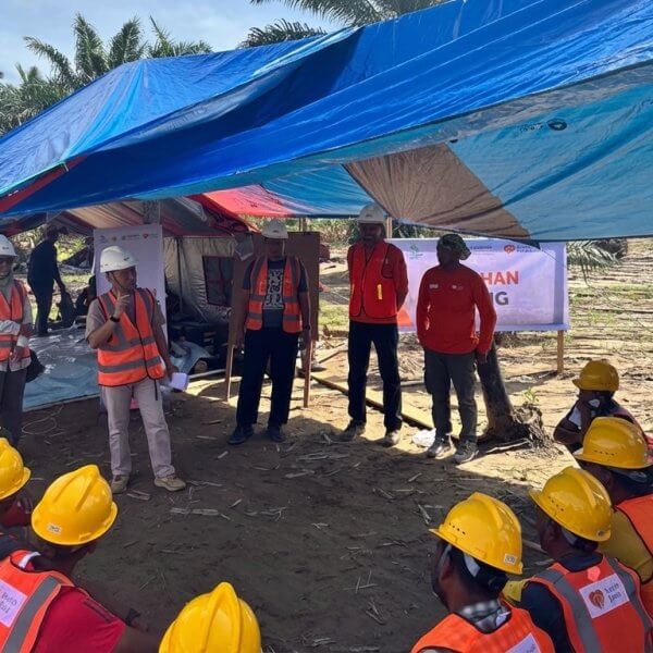 pelatihan tukang Aceh Utara bangun huntara Rumah Zakat
