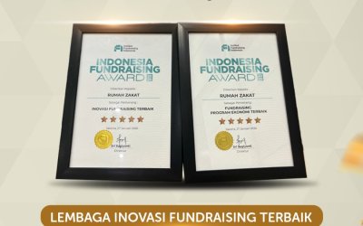 Rumah Zakat Raih Dua Penghargaan Bergengsi di Indonesia Fundraising Awards 2025