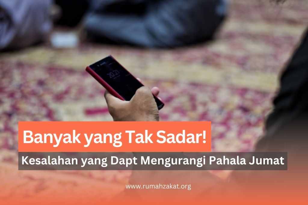 mengurangi pahala jumat