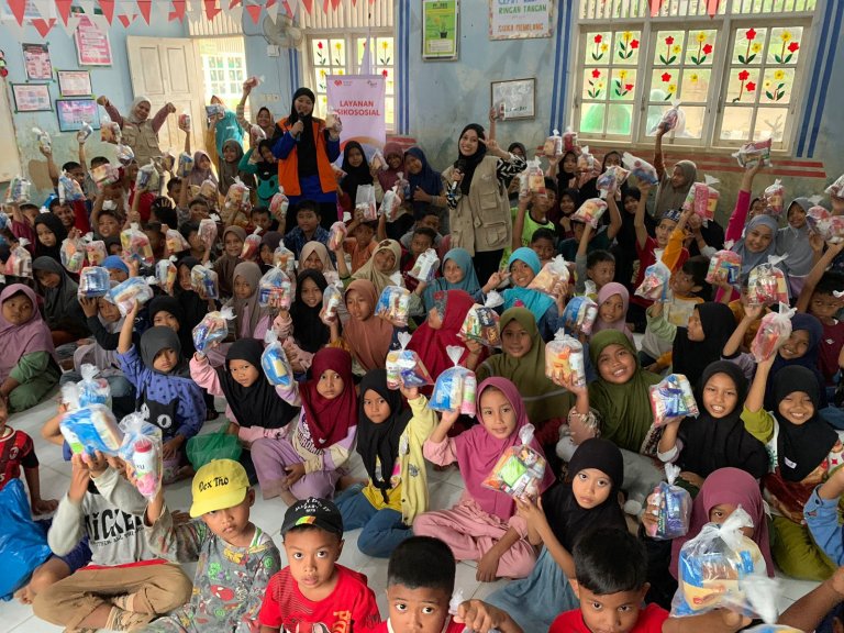 Layanan Dukungan Psikososial Rumah Zakat Bersama Anak Ceria Foundation Bersama Rumah Zakat