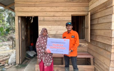 Rumah Zakat Bangun 6 Hunian Sementara untuk Korban Banjir Bandang di Aceh Utara