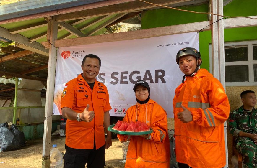 respon bencana longsor pasirlangu oleh relawan rumah zakat