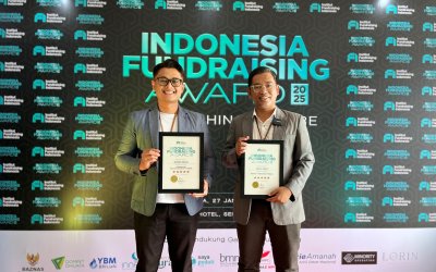 Rumah Zakat Raih Dua Penghargaan di Indonesia Fundraising Award 2025