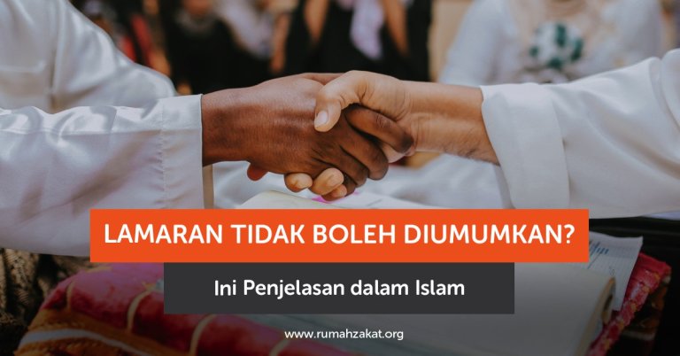 Lamaran Tidak Boleh Diumumkan? Ini Penjelasan dalam Islam