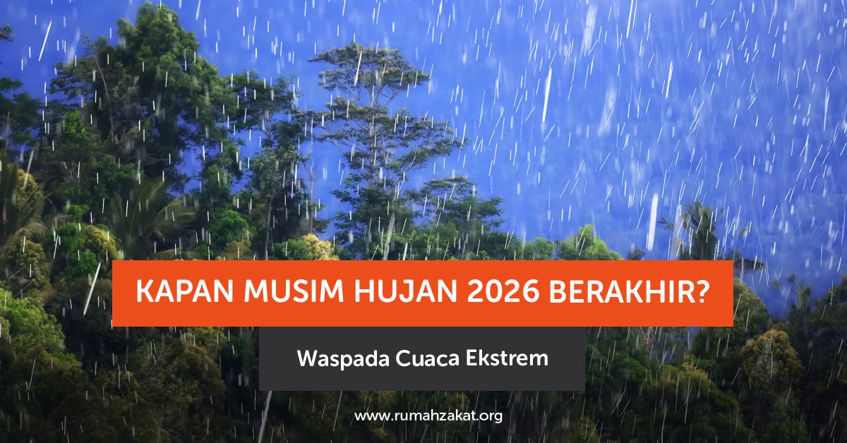 kondisi musim hujan 2026 di Indonesia