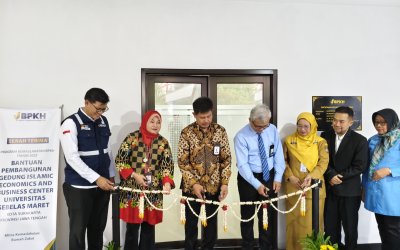 BPKH bersama Rumah Zakat Resmikan Gedung Islamic Economic and Business Center Universitas Sebelas Maret