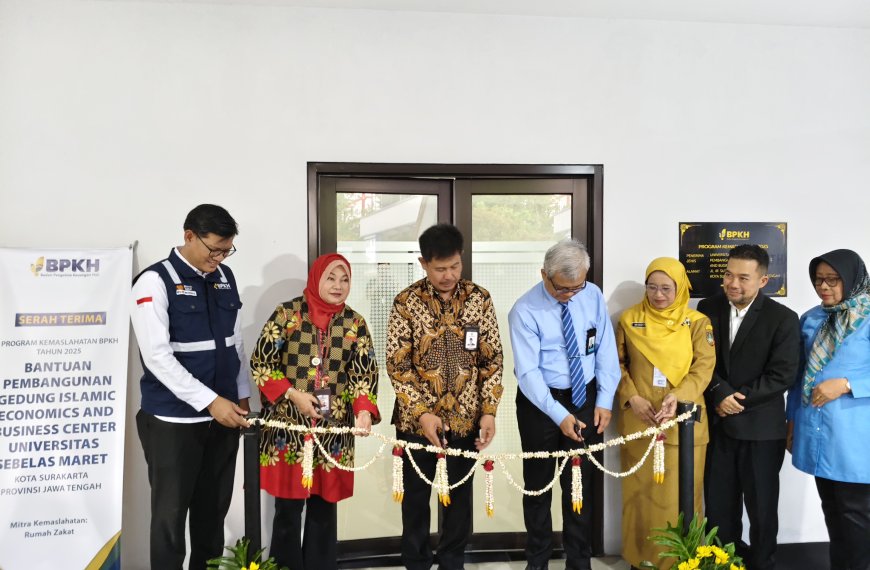 BPKH bersama Rumah Zakat Resmikan IEBC UNS