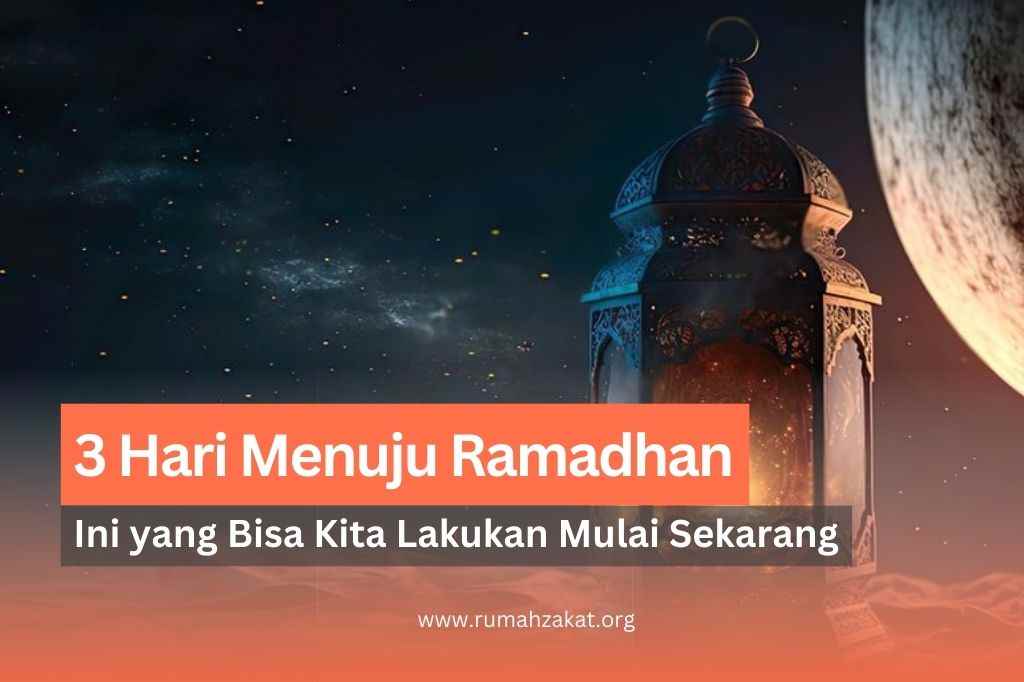 3 hari menuju ramadhan