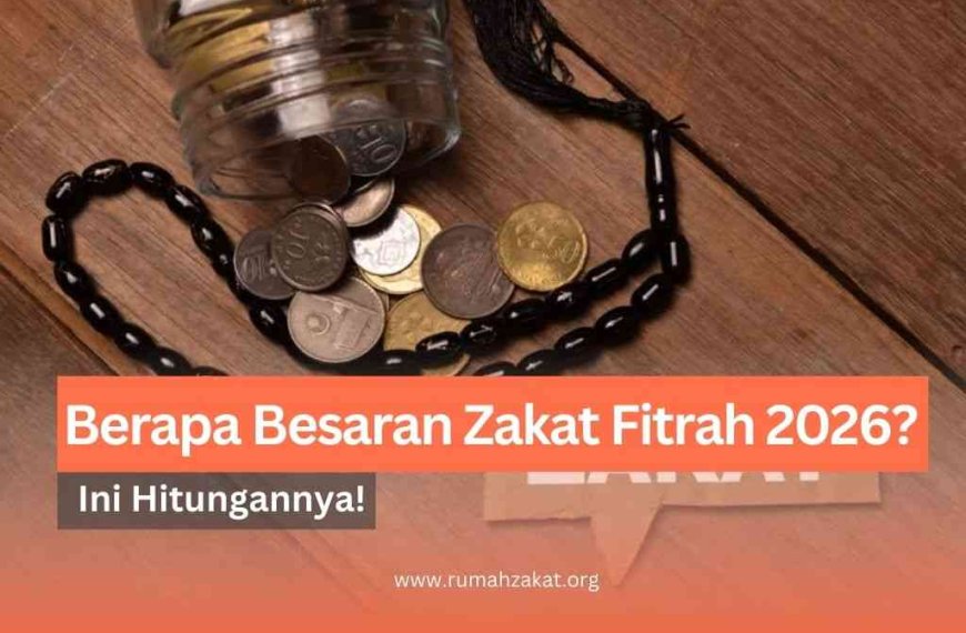 besaran zakat fitrah 2026