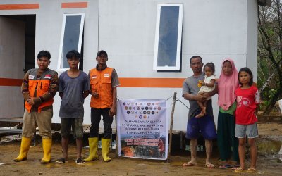 Dari Tenda Pengungsian Menuju Harapan Baru: Huntara Hadir untuk Penyintas Banjir Tapanuli Tengah