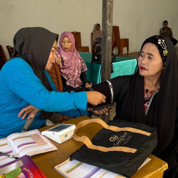 Pemeriksaan Kesehatan Lansia di Bayur | Rumah Zakat Samarinda