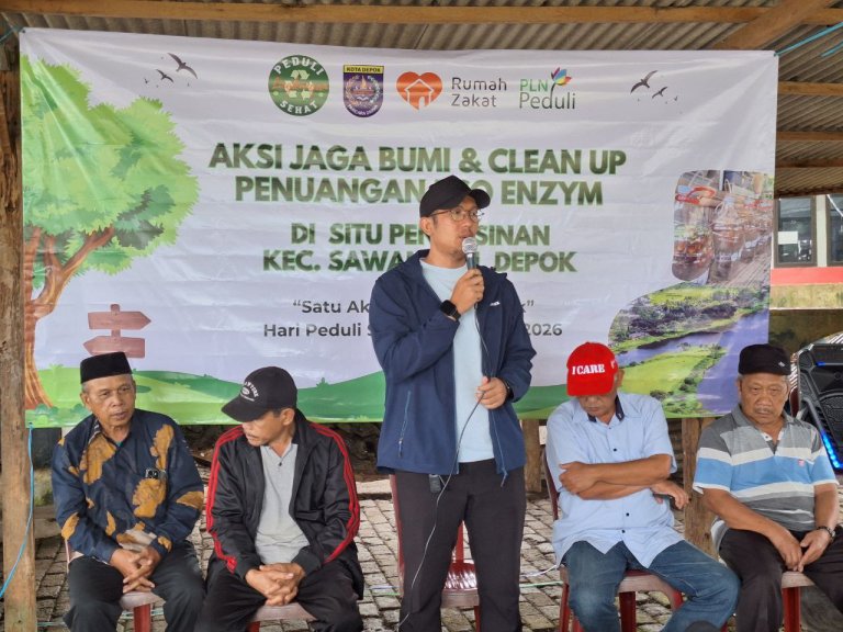 Aksi Lestari HPSN 2026: Penuangan Eco Enzym untuk Pulihkan Setu Pengasinan