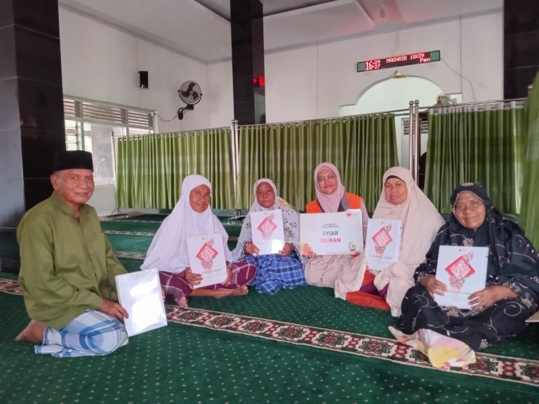Syiar Quran di Tengah Ujian, 35 A-Quran Disalurkan Untuk Masjid Al-Adami Pulai