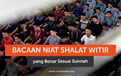 Bacaan Niat Shalat Witir yang Benar Sesuai Sunnah