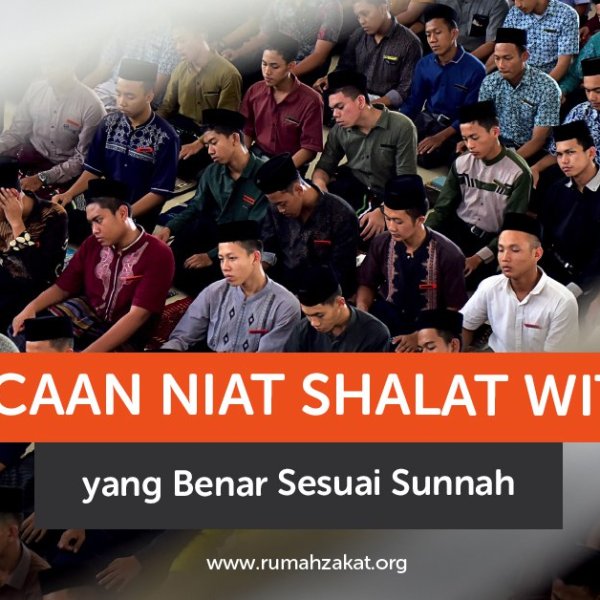 bacaan niat shalat witir