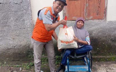 Bingkisan Lebaran Yogyakarta untuk Disabilitas dari Rumah Zakat