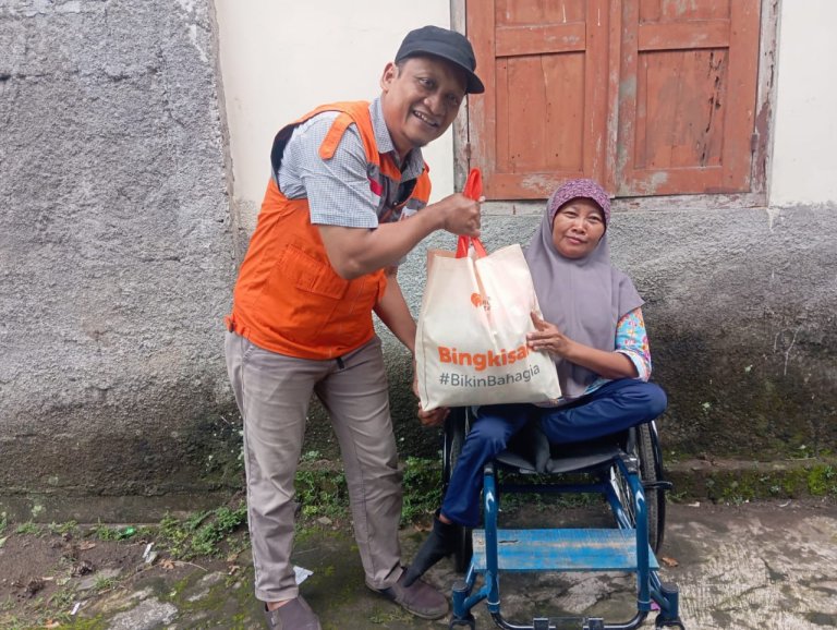 Bingkisan Lebaran Yogyakarta untuk Disabilitas dari Rumah Zakat
